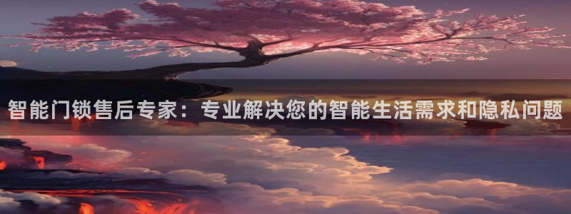 富联娱乐下载官网app：智能门锁售后专家：专业解决您的智能生