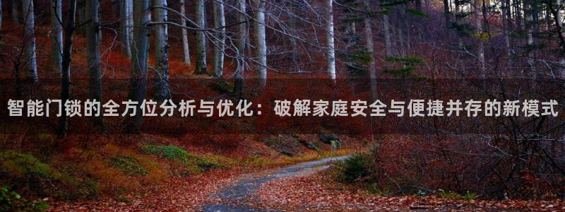 富联娱乐最稳定app：智能门锁的全方位分析与优化：破解家庭安