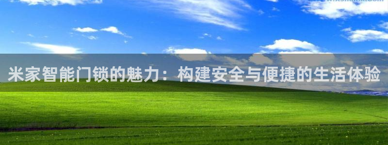 富联娱乐在线官网首页：米家智能门锁的魅力：构建安全与便捷的生