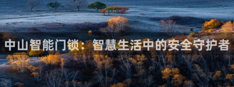 富联娱乐在线注册链接下载：中山智能门锁：智慧生活中的安全守护
