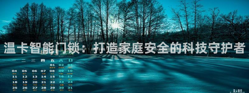 富联娱乐首页登录不了了：温卡智能门锁：打造家庭安全的科技守护