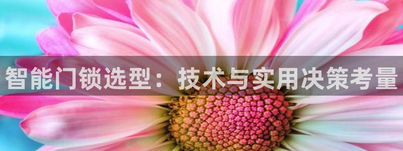富联娱乐客户端下载：智能门锁选型：技术与实用决策考量