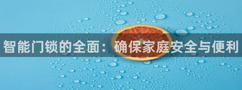 富联娱乐元哥简介图片：智能门锁的全面：确保家庭安全与便利
