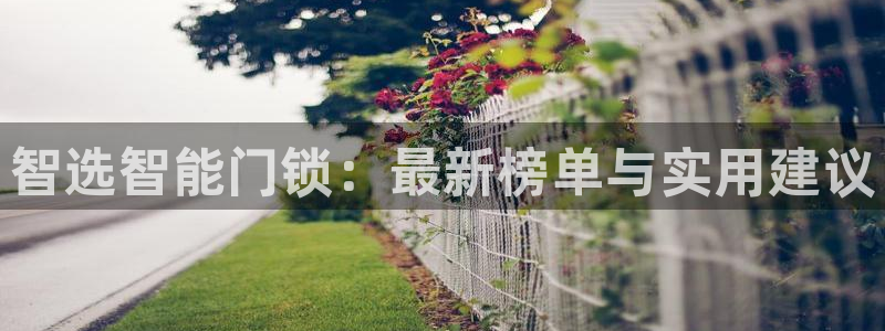 富联娱乐招商经判官333OO：智选智能门锁：最新榜单与实用建