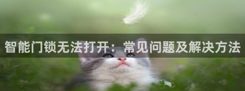 富联娱乐市究7276O：智能门锁无法打开：常见问题及解决方法